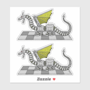 Cyberdragon Klistermärken