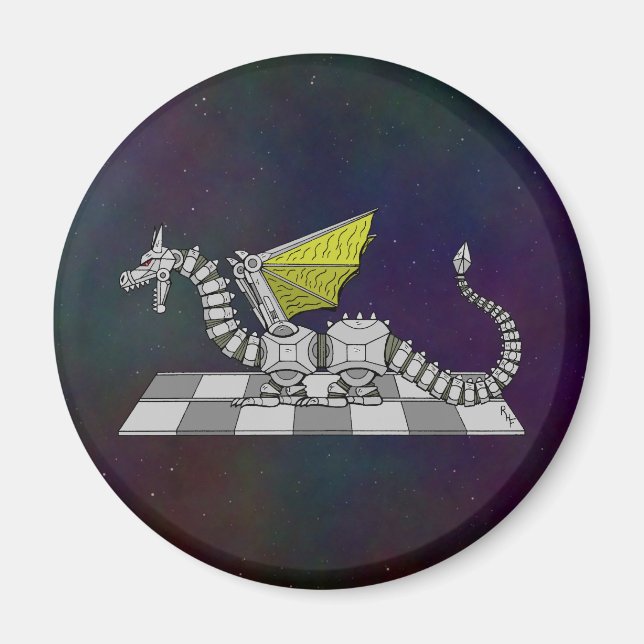 Cyberdragon Magnet (Framsidan)