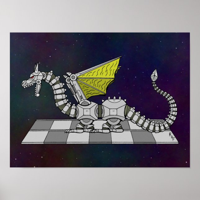 Cyberdragon Poster (Framsidan)