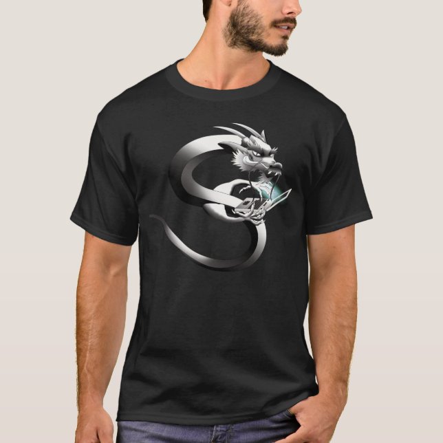 Cyberdrake T Shirt (Framsida)