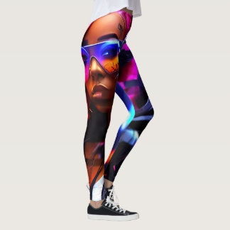 CyberFlex Heltryckta Leggings