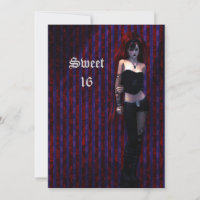 Cybergoth Vampire Sweet 16 Birthday
