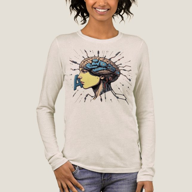 Cyberhjärna** T Shirt (Framsida)