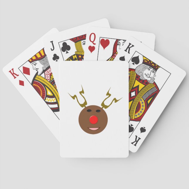 Cyberjulprydnader Spel Kort (Baksidan)