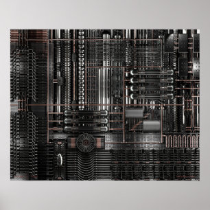 Cyberkratisk domän poster