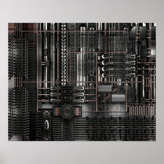 Cyberkratisk domän poster (Framsidan)