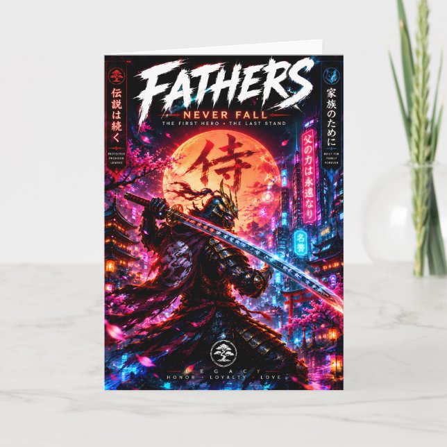 Cyberkrigaren Fader Kort (Framsida)