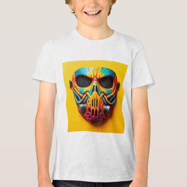 Cybermasker T Shirt (Framsida)