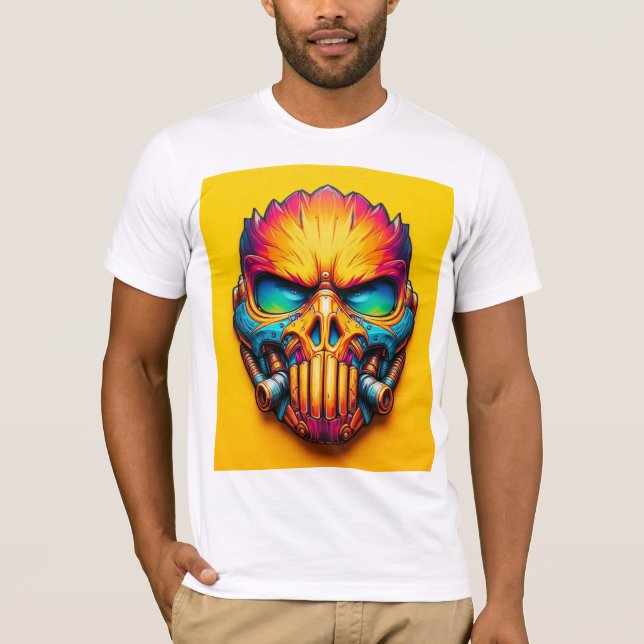 Cybermasker T Shirt (Framsida)