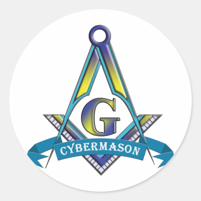 CYBERMASONS RUNT KLISTERMÄRKE (Framsida)