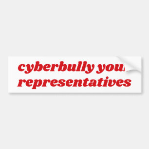 Cybermobba dina representanter bildekal
