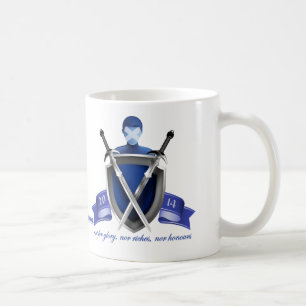 Cybernat vapensköld kaffemugg