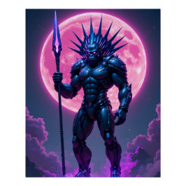 Cybernetic Gorilla Titan Perfect Poster