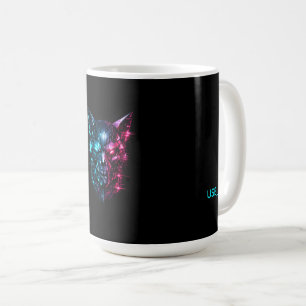Cybernetisk felaktig dödskalle-spelmugg - SYSTEM_G Kaffemugg