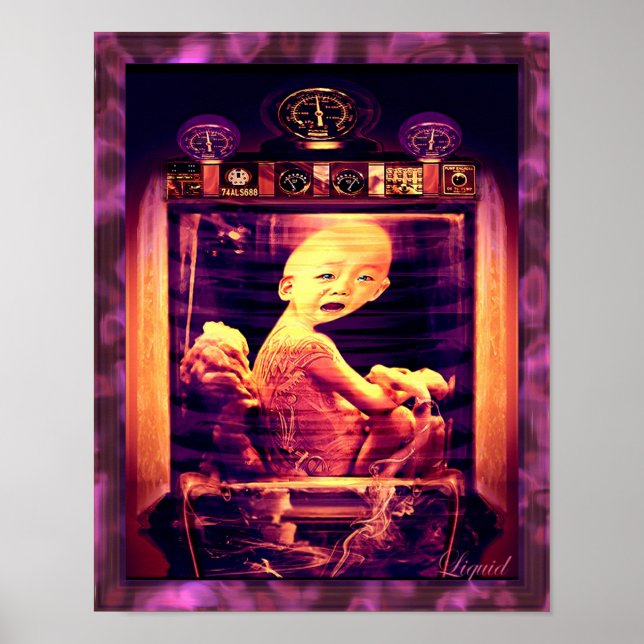 Cybernetisk inkubator Skriv ut Poster (Framsidan)