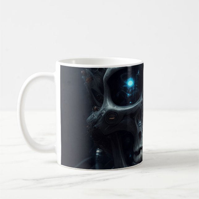 Cybernetiskt skal kaffemugg (Vänster)