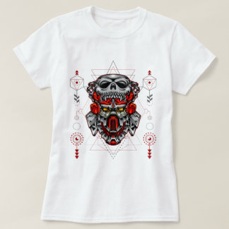 Cybernetiskt skal t shirt