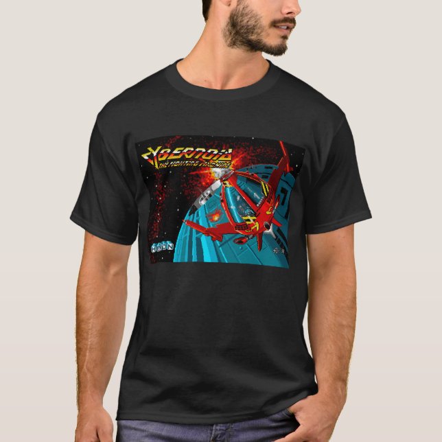Cybernoid T-Shirt Retro-spel Amiga (Framsida)
