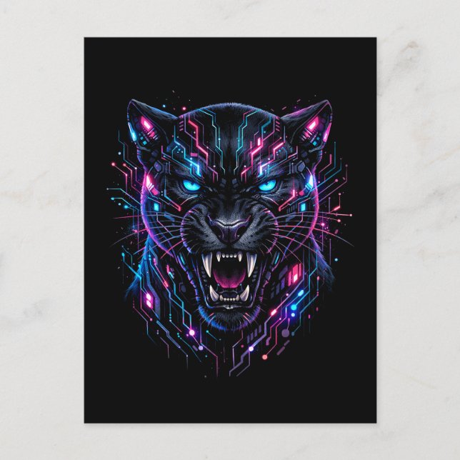Cyberpanter Vykort (Framsida)