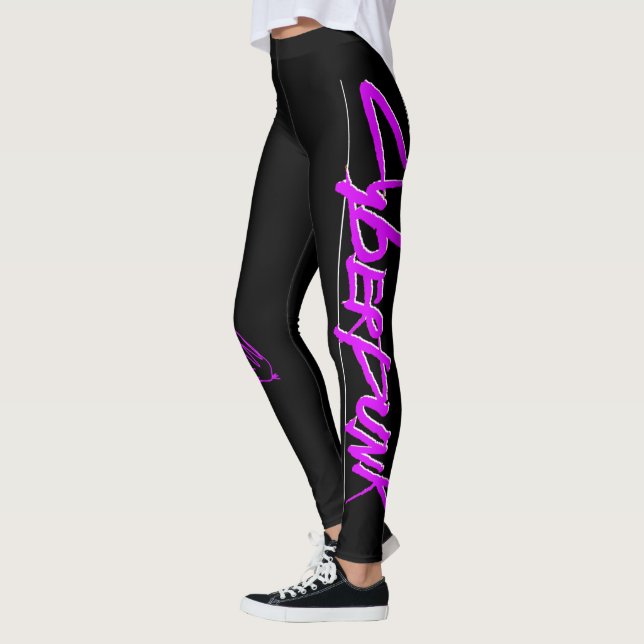 Cyberpunk 2020 Cyber Babe Womens Leggings  (Vänster)