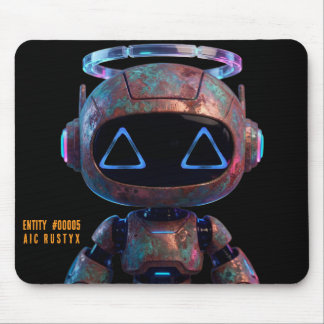 Cyberpunk AI Robot Musmatt #00005 | AIC Rustyx Musmatta