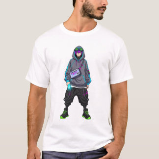 Cyberpunk Anime Streetwear Tokyo Drip T Shirt