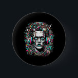 Cyberpunk Bride of Frankenstein Knapp<br><div class="desc">Cyberpunk Bride of Frankenstein</div>
