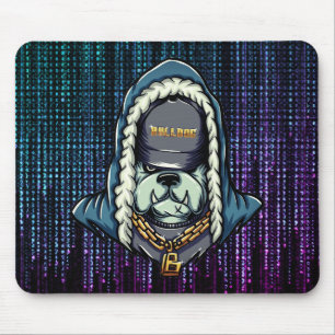 Cyberpunk Bulldog Neon Musmatt Musmatta