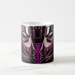 Cyberpunk Chrome Muse Kaffemugg