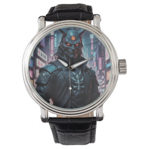 Cyberpunk Demon Samurai Armbandsur
