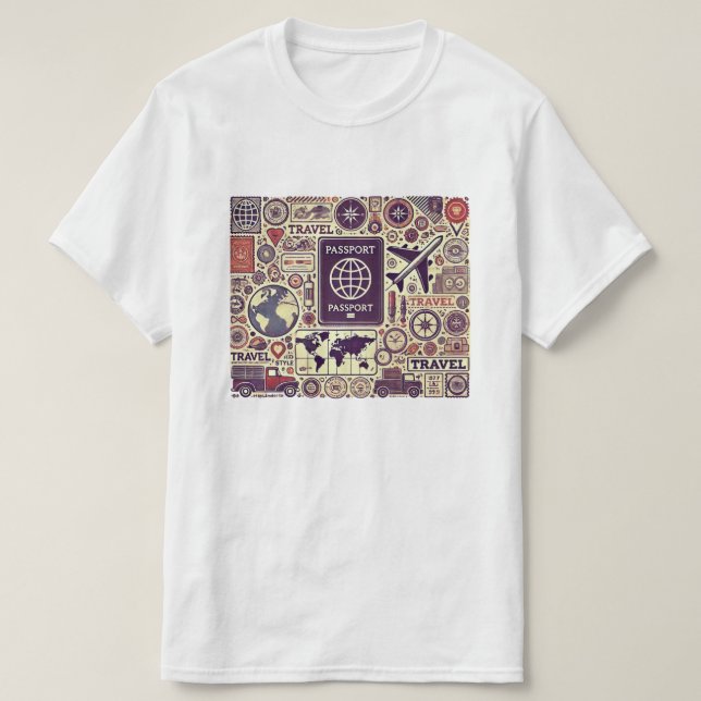 Cyberpunk-design T Shirt (Design framsida)