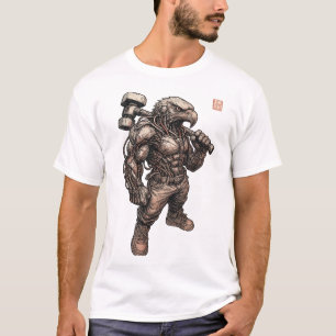 Cyberpunk Eagle (Sniper) T Shirt