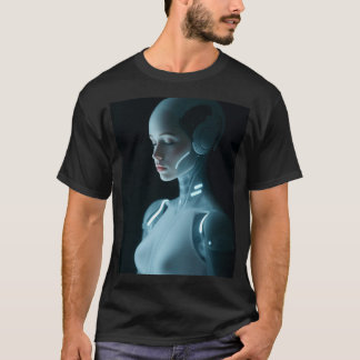 Cyberpunk Enigma: The Beauty of the Machine T Shirt