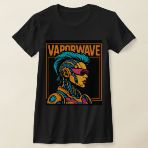 Cyberpunk Flicka T-Shirt