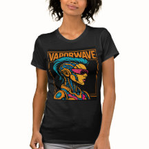 Cyberpunk Flicka T-Shirt