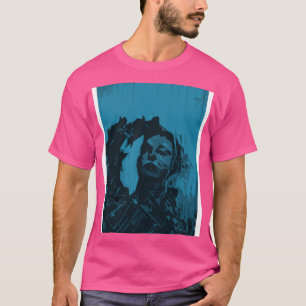Cyberpunk-flicka T Shirt