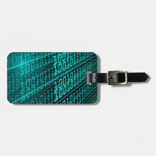 Cyberpunk Futuristiska Computer Technology Circuit Bagagebricka