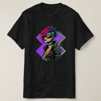 Cyberpunk Girl T Shirt