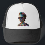 Cyberpunk Grekiska statue Hat-Vaporwave Aesthetic  Keps<br><div class="desc">Överst i stil med en djärv blandning av klassisk konst och digitalt uppror. Denna cyberpunk-inspirerade hatt har en levande grekisk staty i ångvågstoner. Perfekt för gatukonstnärer älskare,  digitala konstnärer och fläkt i det unika mode.</div>