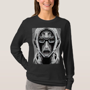 Cyberpunk Hacker Computer Geek design_17 T Shirt