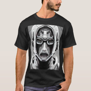 Cyberpunk Hacker Computer Geek design_17 T Shirt