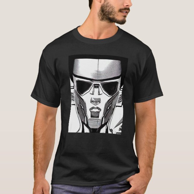 Cyberpunk Hacker Computer Geek design Premium_29 T Shirt (Framsida)