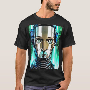 Cyberpunk Hacker Computer Geek-design T Shirt