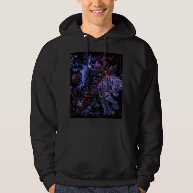 cyberpunk hoodie (Framsida)