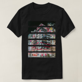 Cyberpunk Japan Cityscape  T Shirt