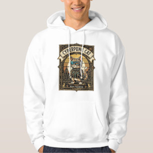 Cyberpunk Katt Katt Cyberpunk Vintage Hoodie