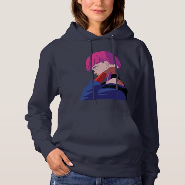 Cyberpunk lucy Women's Hooodies T Shirt (Framsida)