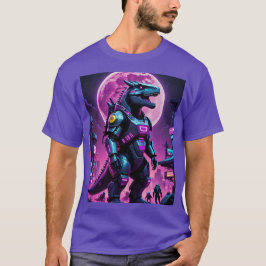 Cyberpunk Mecha Dino Moonlight Tee