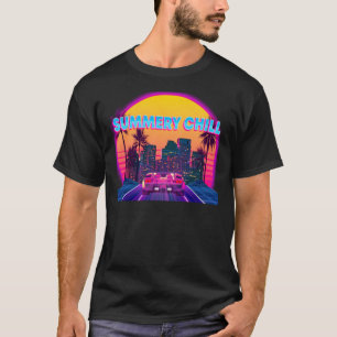 Cyberpunk med Summery Chill vibes! Classic T-Shir T Shirt