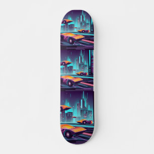 cyberpunk mini skateboard bräda 18,5 cm